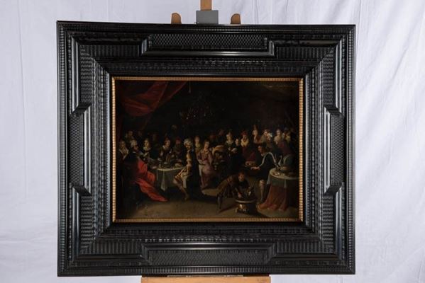 Ambrosius Francken I detto il Vecchio - IL BANCHETTO DI BALDASSARRE