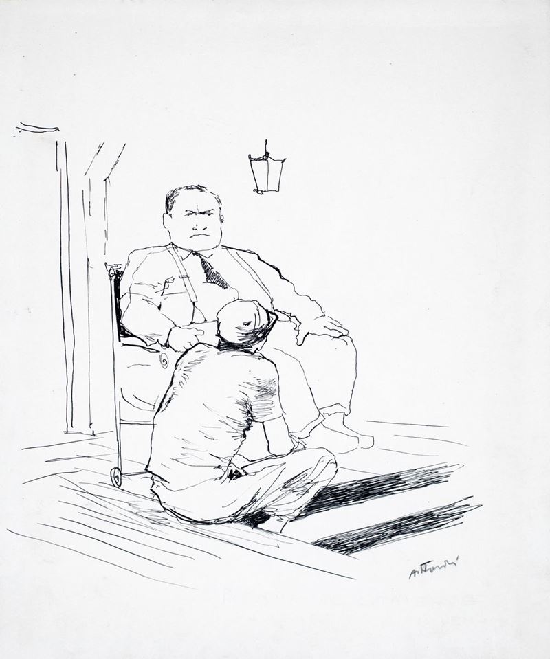 Ugo Attardi - Lustrascarpe