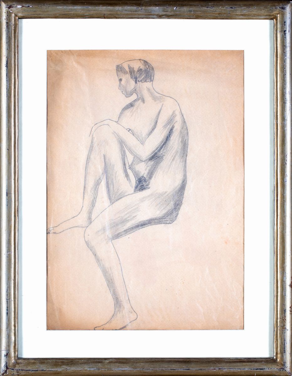 Pericle Fazzini - Nudo di Donna Seduta