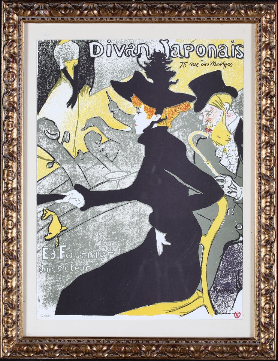 Henry De Toulouse-lautrec - Divan Japonais