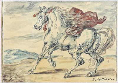 Cavallo con Drappo