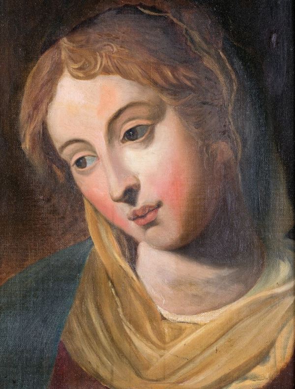 Pittore fine del XVIII secolo - Vergine