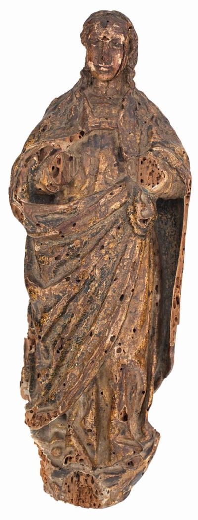 Scultura in Legno Dorato, Fine del XVII Secolo