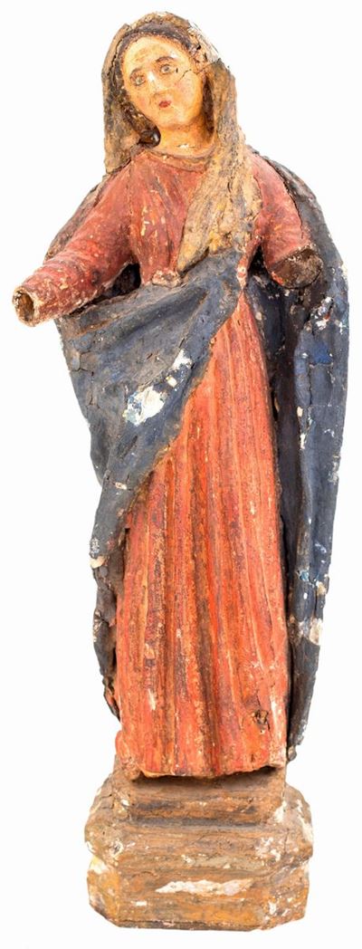 Scultura in Legno e Cartapesta Policroma, XIX Secolo