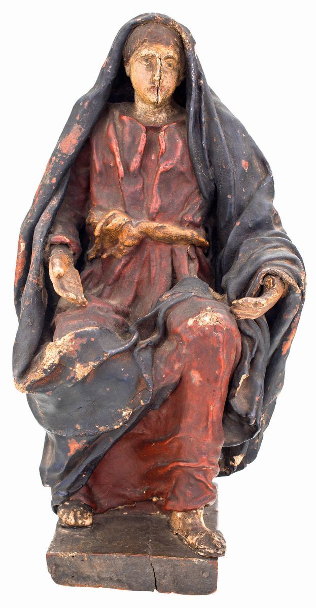 Scultura in Cartapesta Policroma