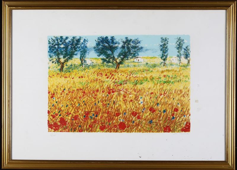 Michele Cascella - Paesaggio