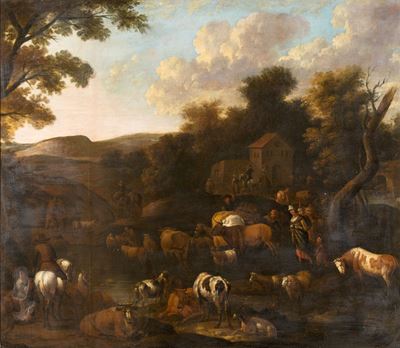Paesaggio con Armenti