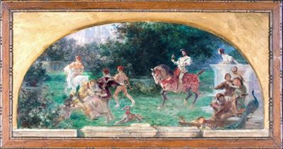 Partenza per la Caccia, VIII 35