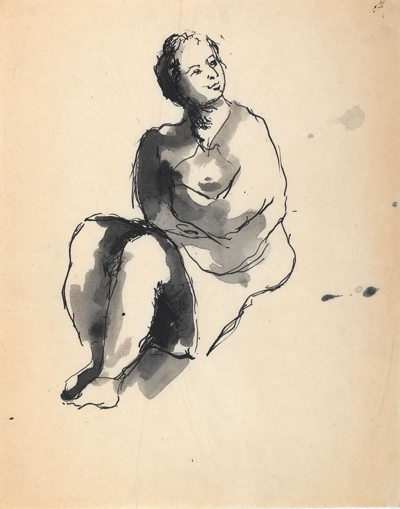 Katy Castellucci - Figura di Donna Seduta