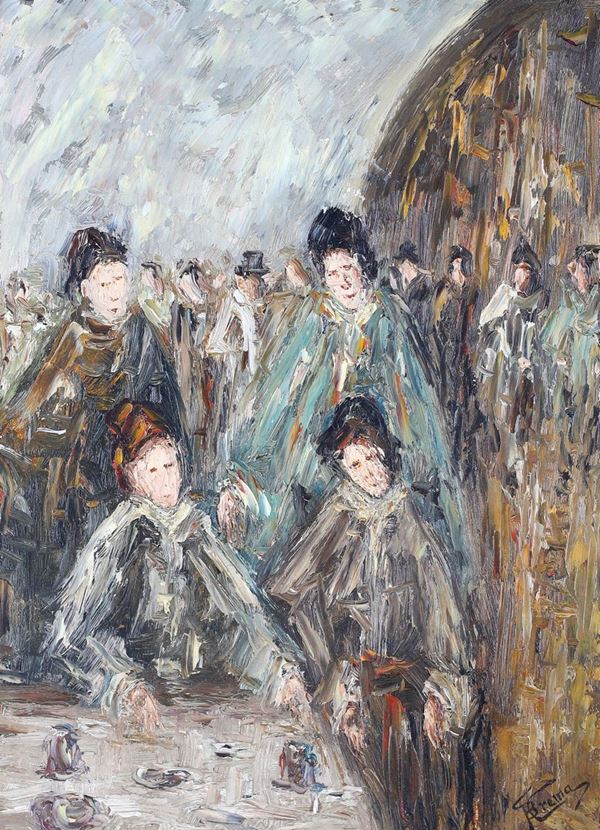 Giovanni Battista Crema - Donne al caff&#232;