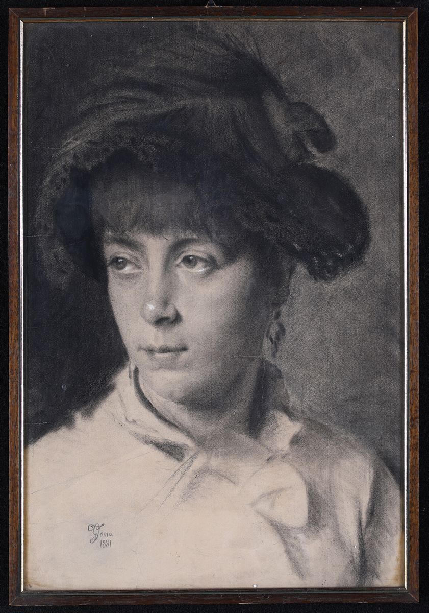 Gioacchino Toma - Ragazza con Cappello