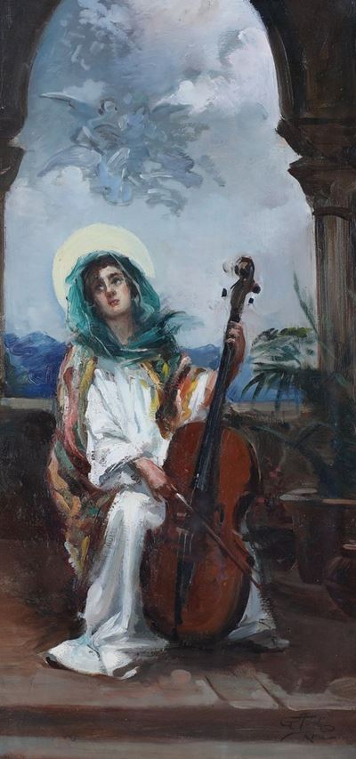 Suonatrice di Viola