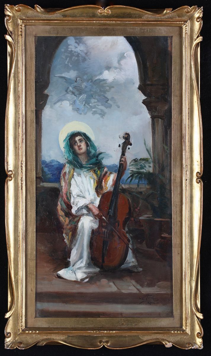 Giuseppe Aureli - Suonatrice di Viola