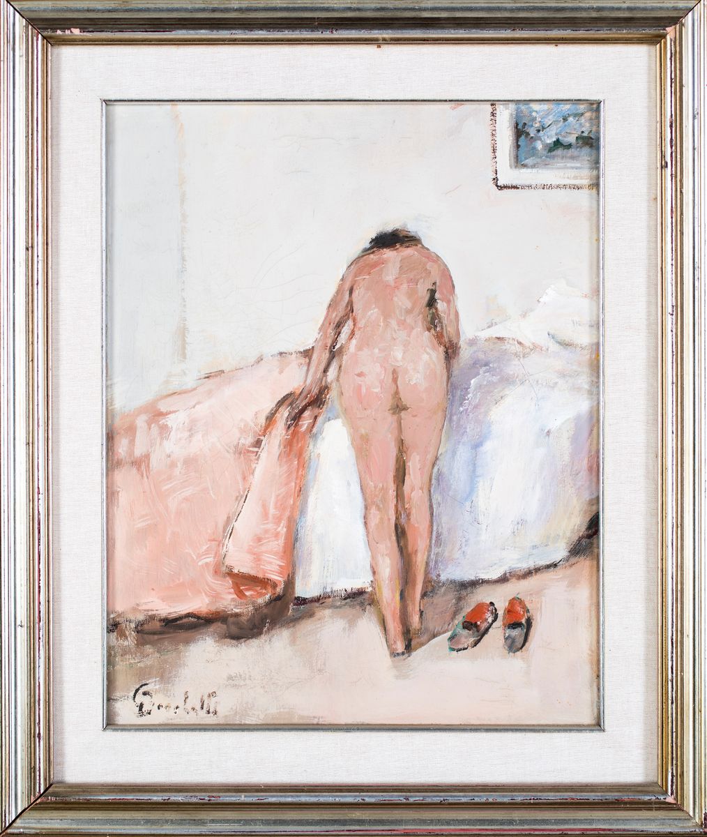Gaetano Bocchetti - Interno con Nudo di Spalle