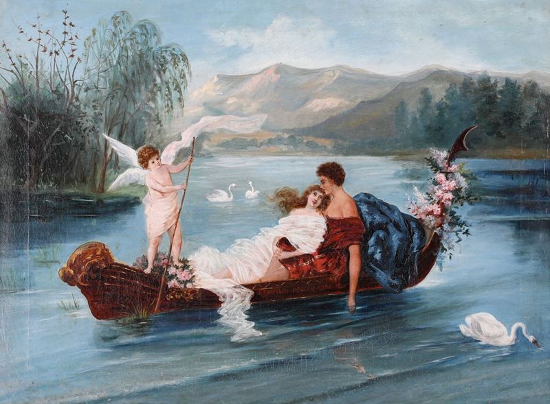 Roberto Bompiani - Idillio sul Lago