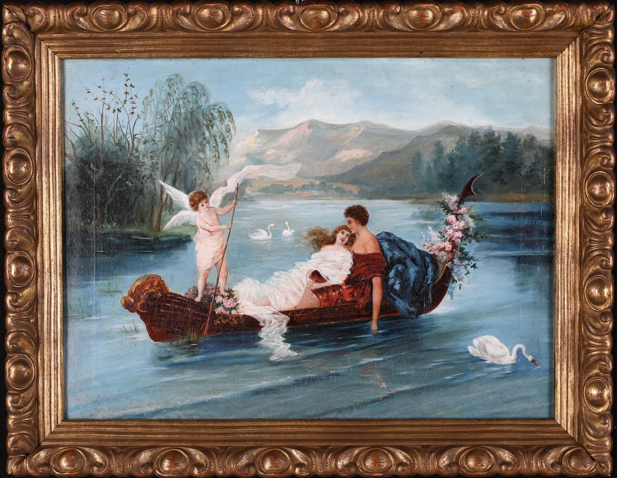 Roberto Bompiani - Idillio sul Lago