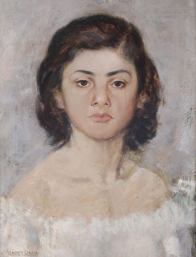 Alberto Carosi - Ritratto di Fanciulla