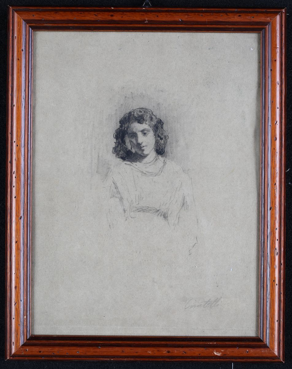 Pittore del XIX Secolo - Ragazza