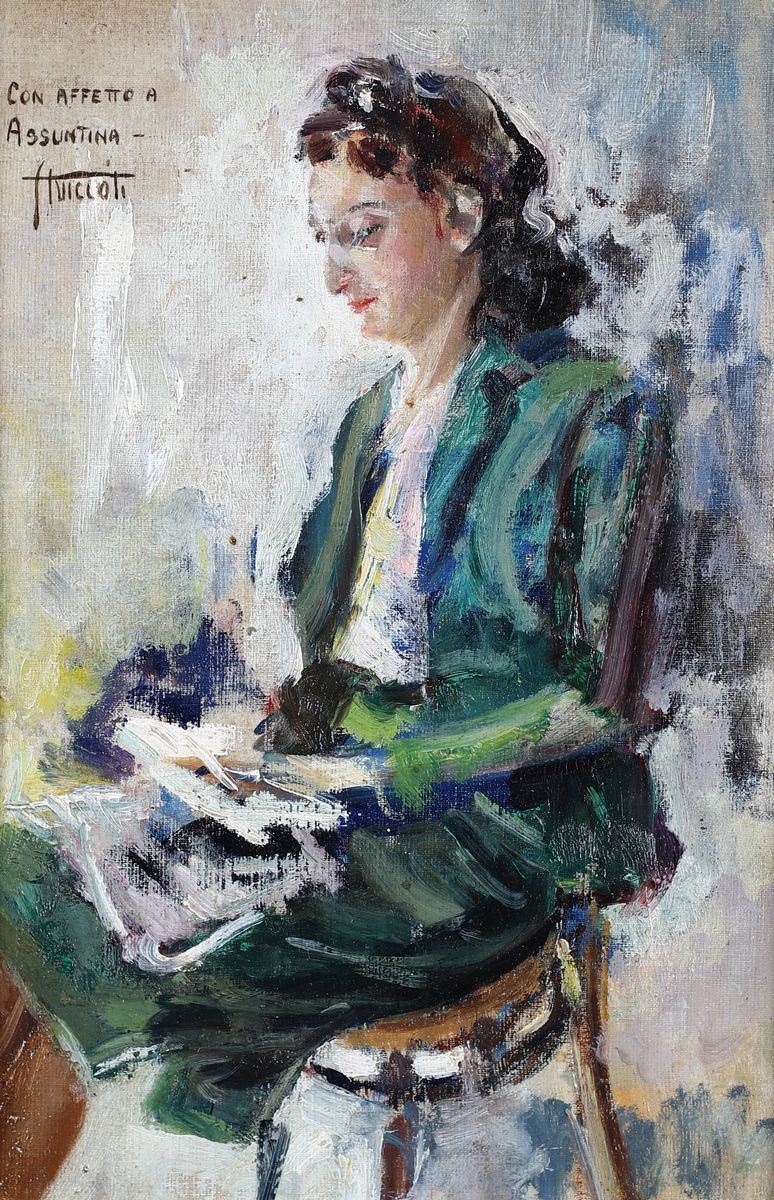 Carlo Striccoli - Ritratto di Assuntina