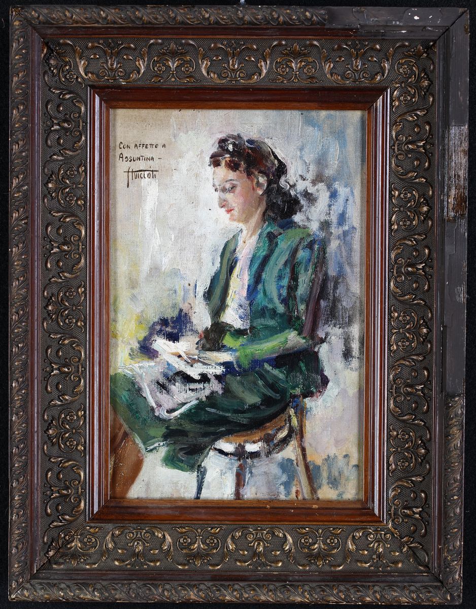 Carlo Striccoli - Ritratto di Assuntina