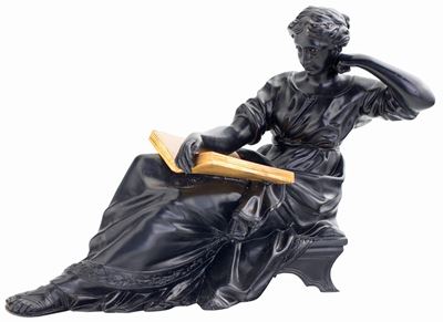 Scultura in Bronzo Brunito e Dorato, XIX Secolo