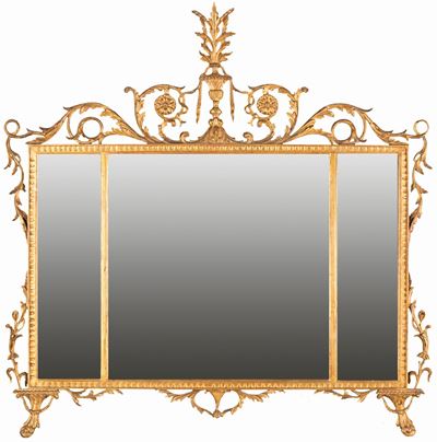 Caminiera in Legno Dorato, Inizio del XX Secolo