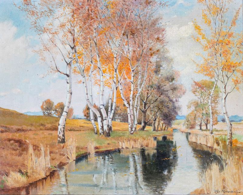 Ugo Fioravanti - Pioppi Lungo il Fiume