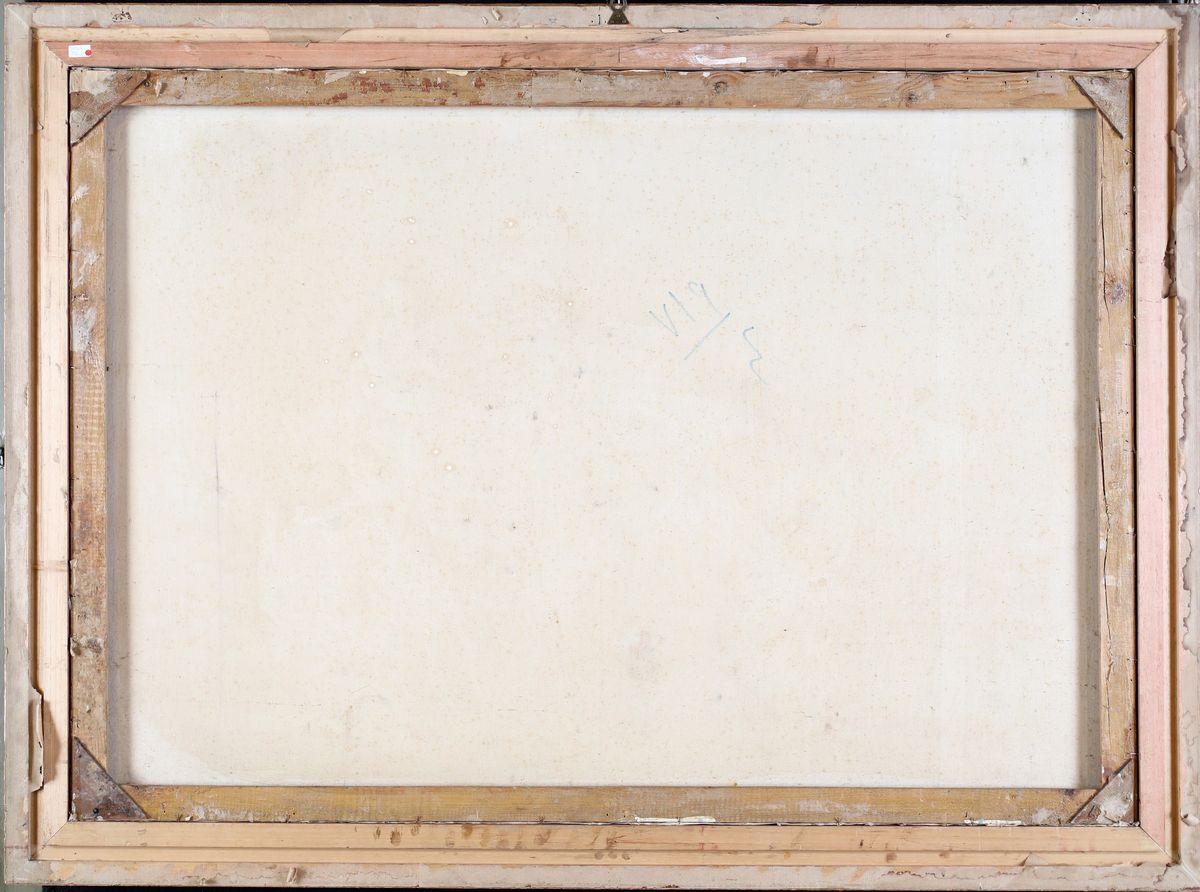 Pittore Orientalista del XX Secolo - Carovana di Cammelli