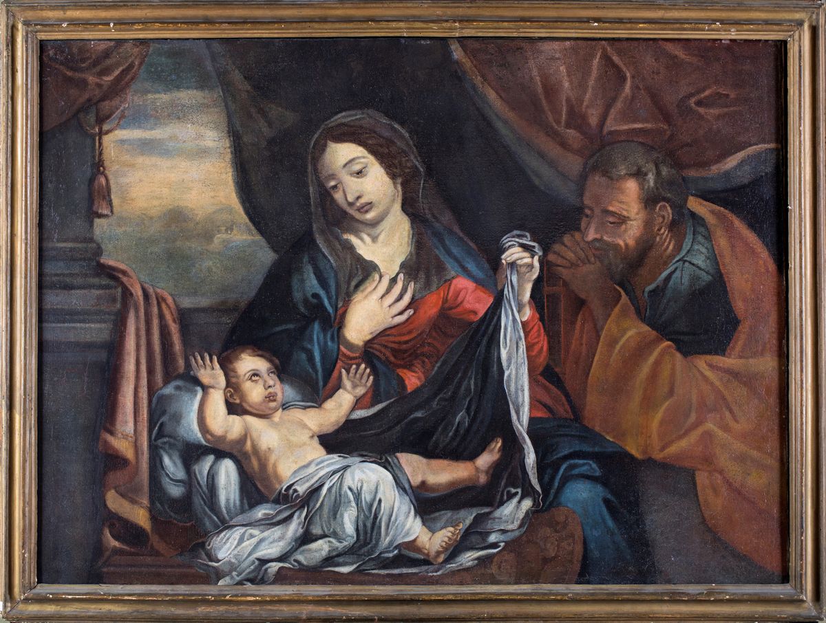 Scuola Italiana del XVIII Secolo - Sacra Famiglia
