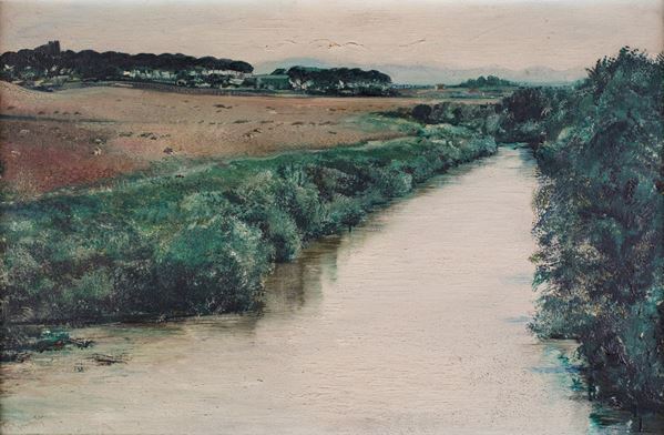 Salvatore Pulvirenti - Paesaggio fluviale