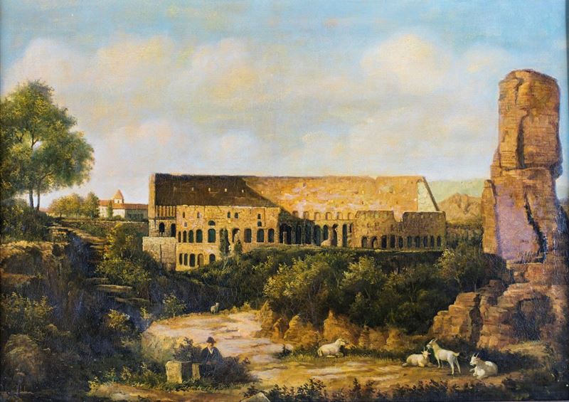Arturo Abbà - Veduta del Colosseo