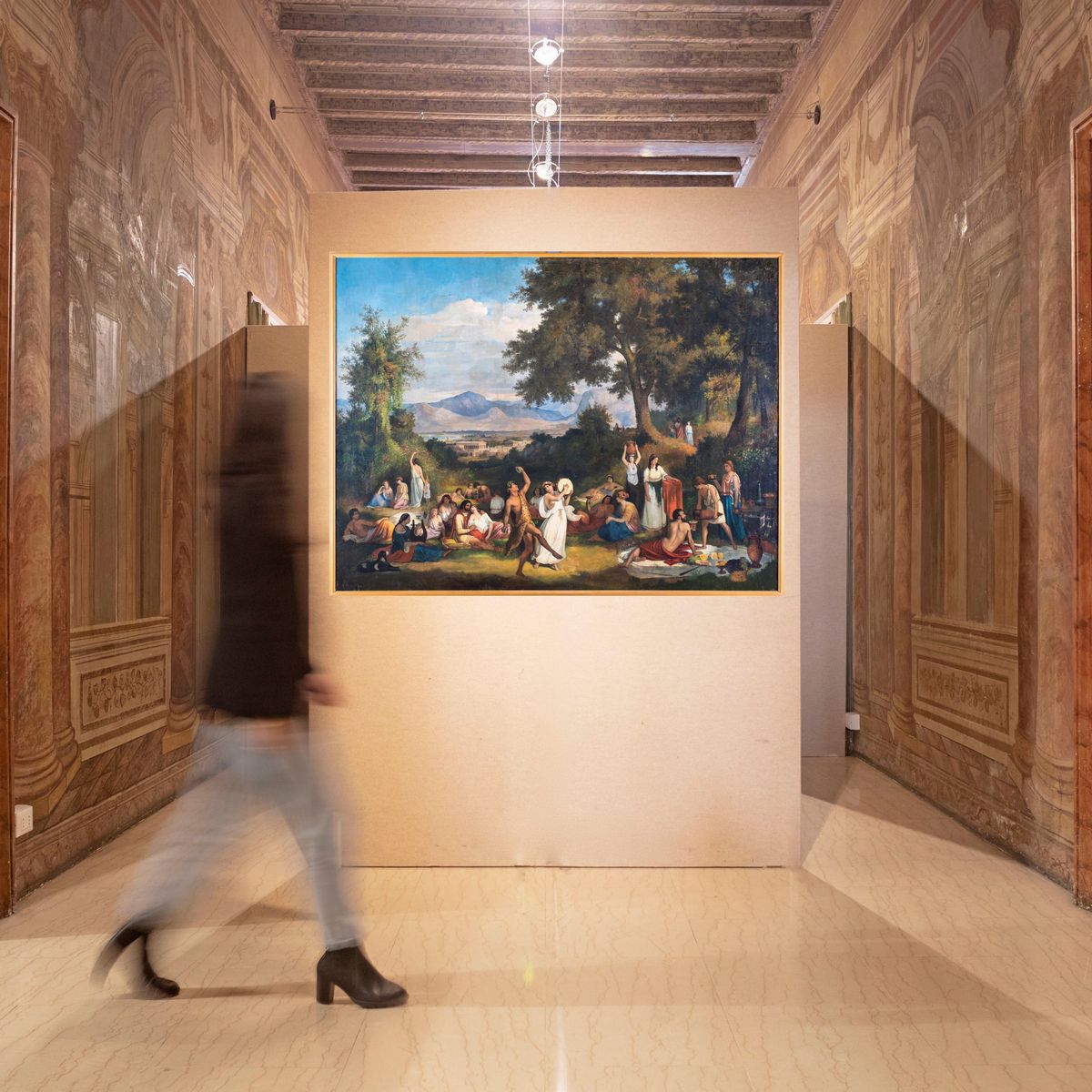Pittore del XIX Secolo - Baccanale