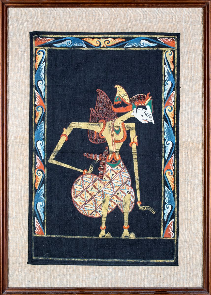 Dipinto Batik, Indonesia, Seconda Metà del XX Secolo
