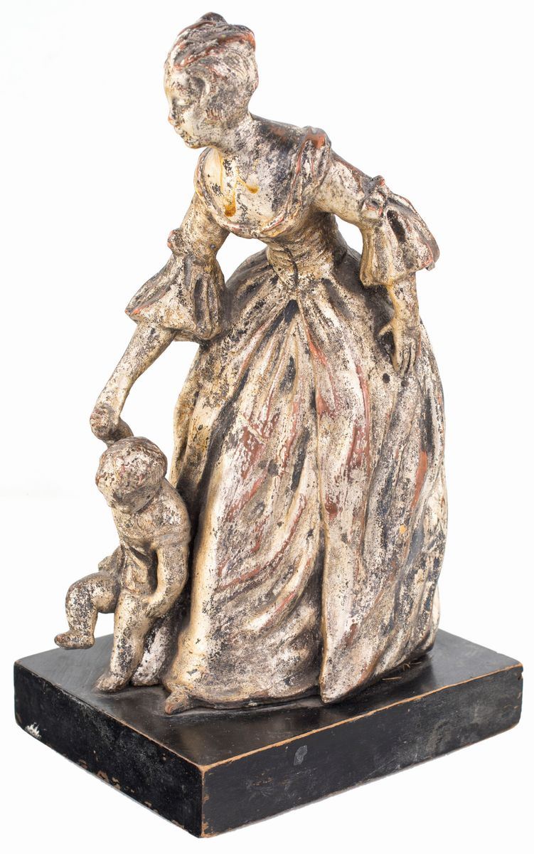 Scultura in Rame Argentato, XX Secolo