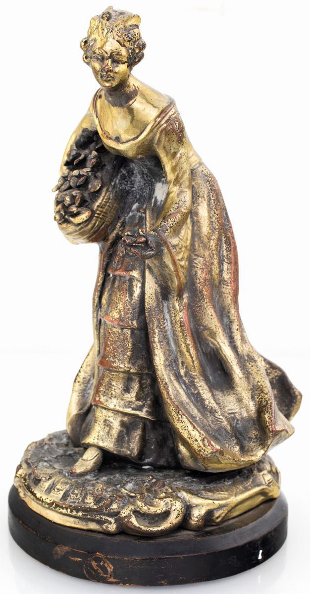 Scultura in Rame Dorato, XX Secolo