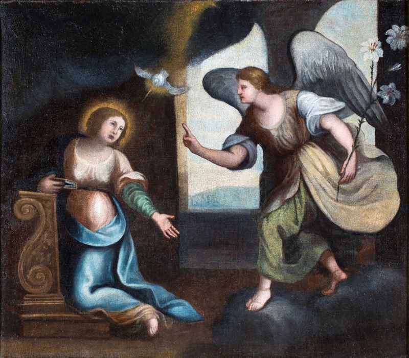 Scuola Bolognese del XVII Secolo - Annunciazione