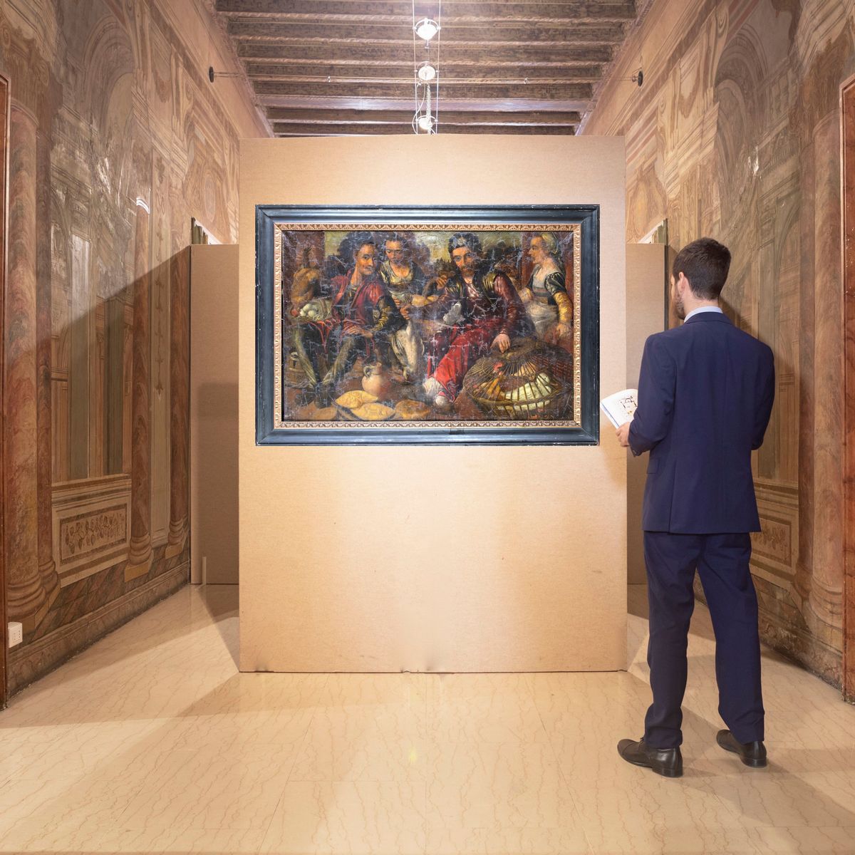 Joachim Beuckelaer (cerchia) - Scena di Genere al Mercato di Pollame