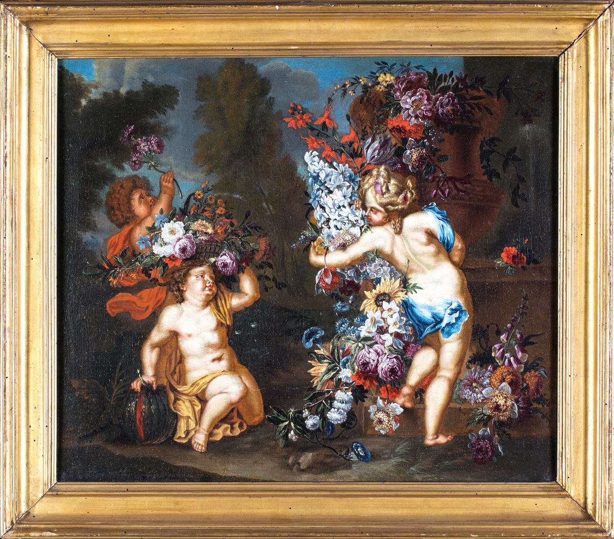Pittore del XVIII Secolo - Allegoria della Primavera