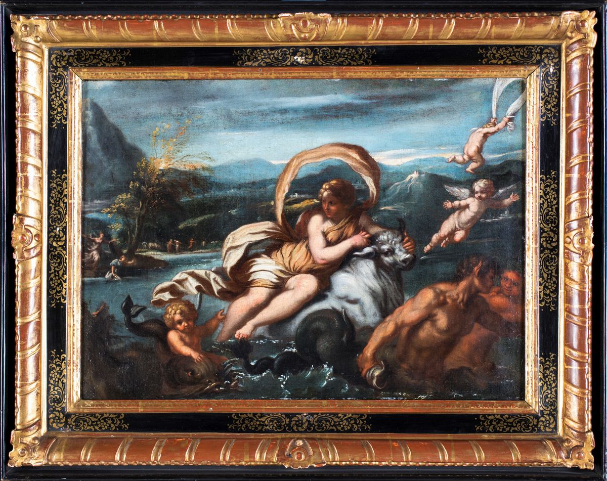 Antonio Carracci - Ratto di Europa