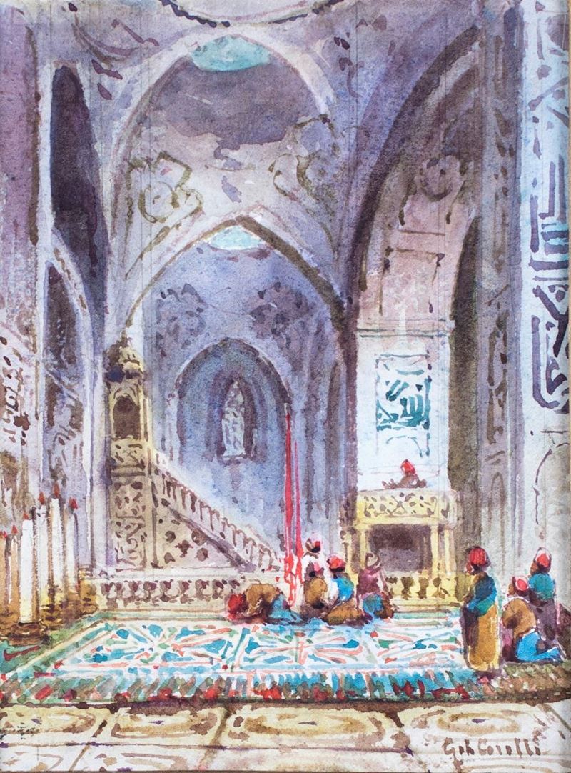 Gabriele Carelli - Interno di Moschea