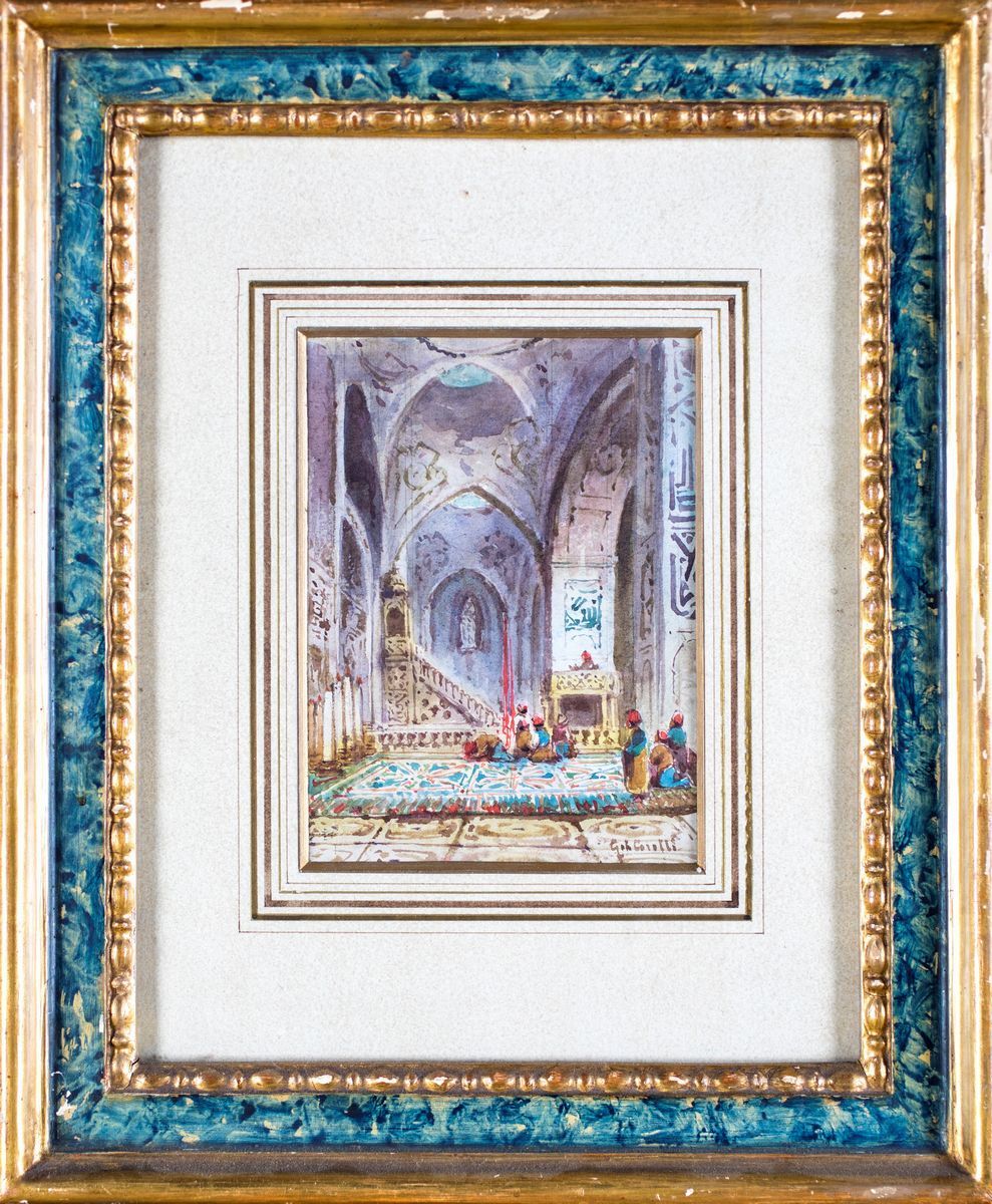 Gabriele Carelli - Interno di Moschea