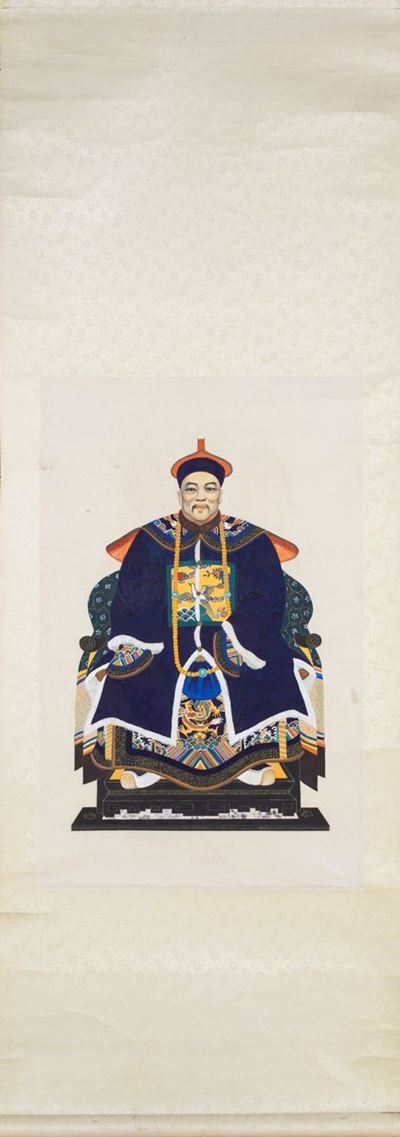 Rotolo Verticale, Cina, XIX/XX Secolo