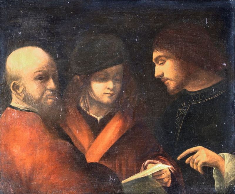 Pittore Caravaggesco del XVII Secolo - L'esattore