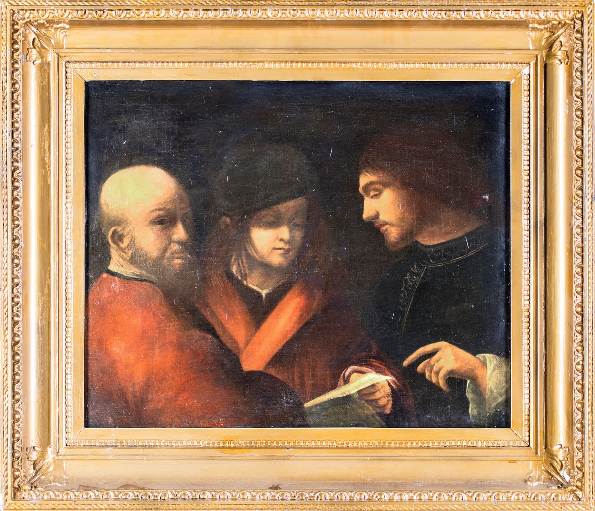 Pittore Caravaggesco del XVII Secolo - L'esattore