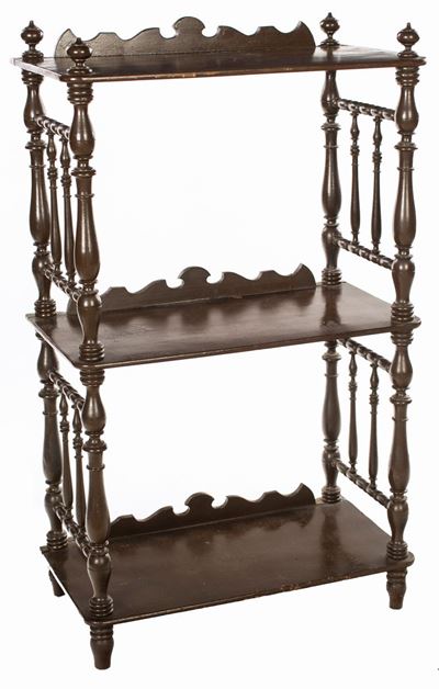 Etagère in Legno Tinto