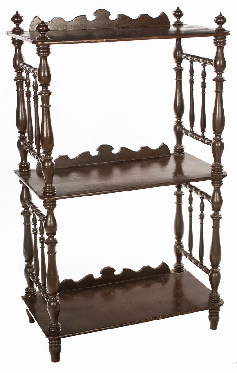 Etagère in Legno Tinto