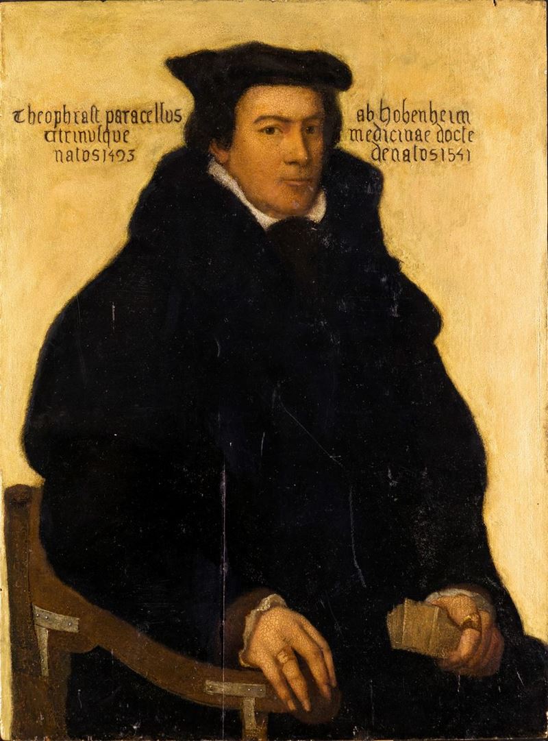 Pittore Fine XVII/inizio XVIII Secolo - Ritratto di Paracelso
