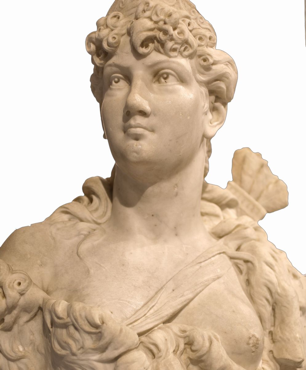 Busto in Marmo Bianco, Primo Quarto del XIX Secolo