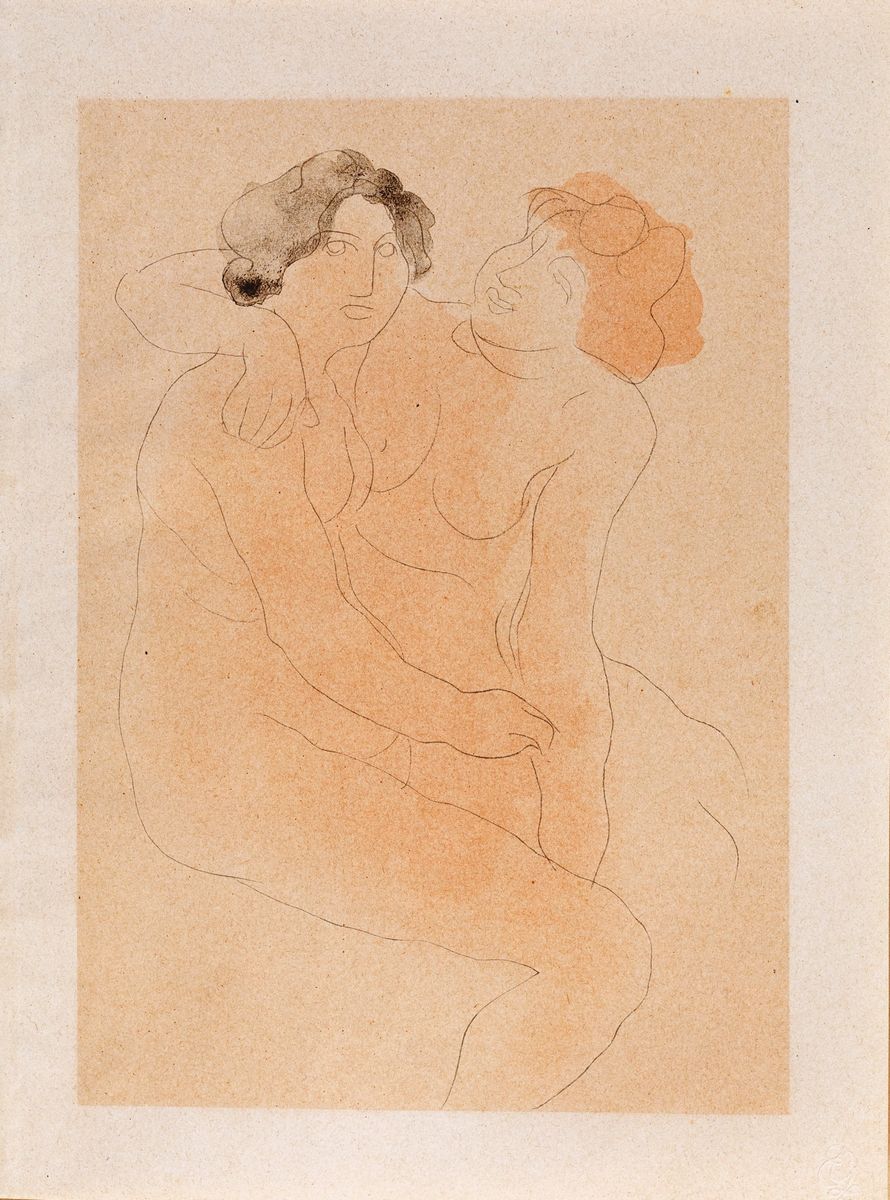 Douze Aquarelles De Auguste Rodin