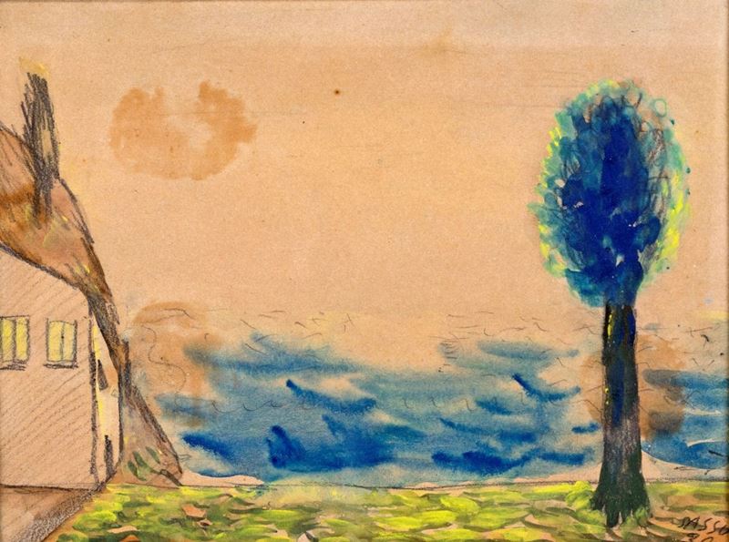 Aligi Sassu - Paesaggio